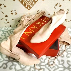 Nude Covered Thigh High Boots